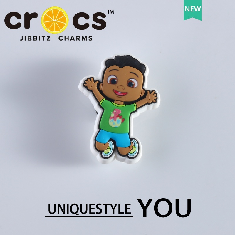 JIBBITZ cross charms ตัวติดรองเท้า ฟุตบอลการ์ตูน ตัวติดรองเท้า cross