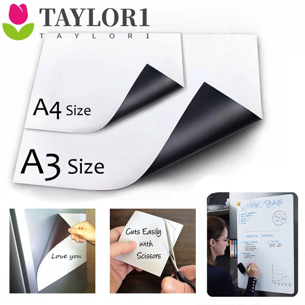 Taylor1 A3A4A5 กระดานไวท์บอร์ดแม่เหล็ก แบบนิ่ม ลบออกได้ เขียนกราฟฟิติ เขียนข้อความ เตือนความจํา ของเล่นวาดภาพ สําหรับเด็ก