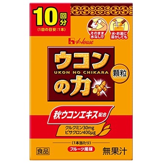 Ukon no chikara ป้องกันอาการปวดหัวและแฮงค์1.5กรัมx10ซอง ส่งตรงจากประเทศญี่ปุ่น ของแท้