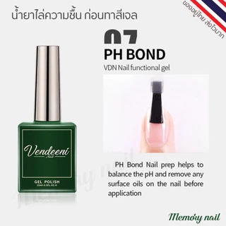 Vendeeni Base/Top/Structure Gel/Matte Top/PH Bond/PRIMER/Builder Gel/Foil Glue ขวดใหญ่ 15ml.