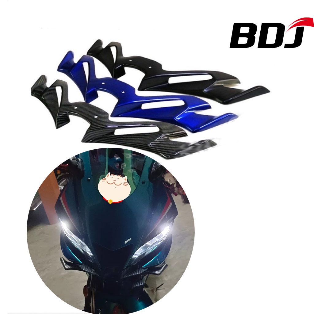 BDJ สําหรับ Yamaha R25 V2 Front Winglet 2019 ถึง 2022 1 ชิ้น