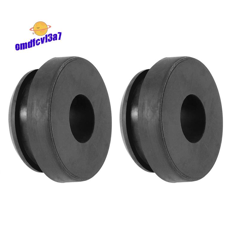 【omdfcvl3a7】บูชชิ่งยางหม้อน้ํา สีดํา สําหรับ Honda Accord Civic 74173-SJ4-000 2 ชิ้น