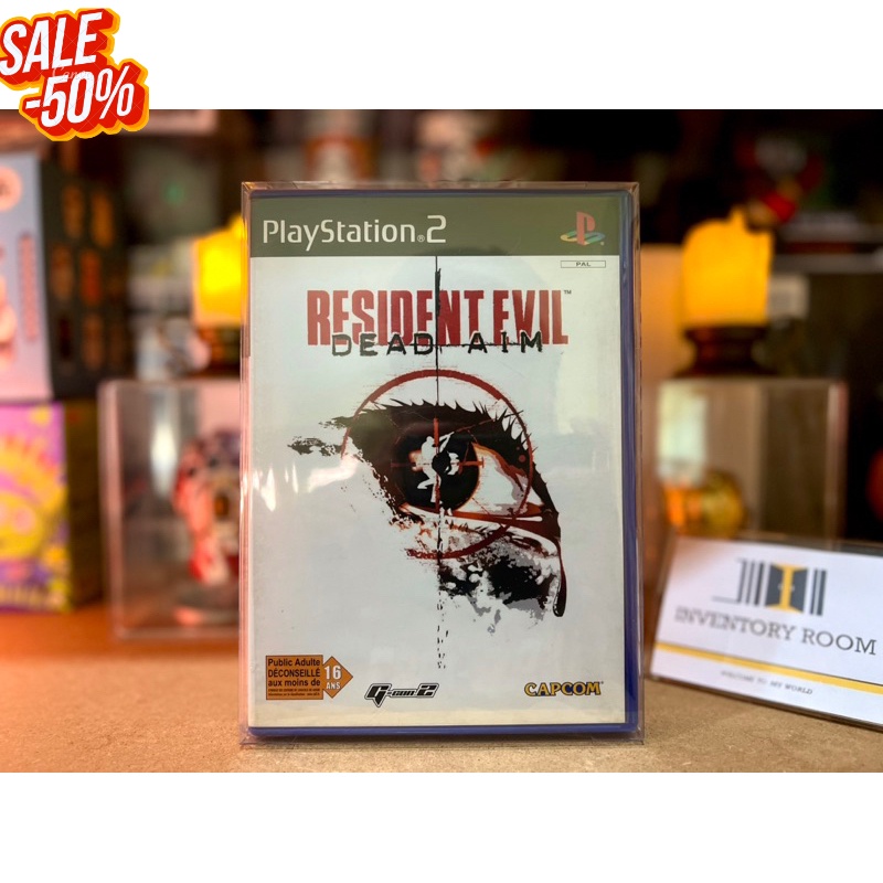 [แผ่นเกมส์ลิขสิทธิ์แท้] Resident Evil Dead Aim Playstation 2 (Ps2) ค่าย Capcom โซน PAL เกมส์เก่าเก๋าในตำนาน #เกมส์