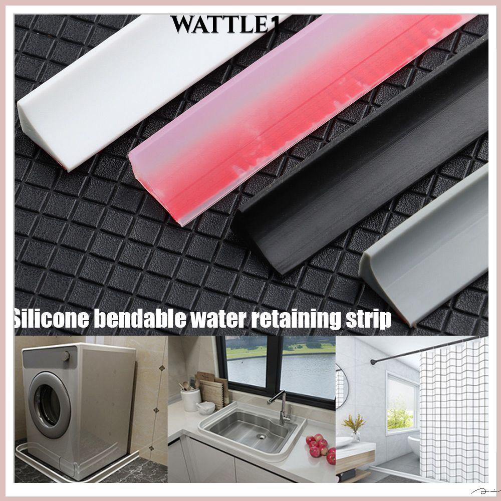 Wattle1 แถบซิลิโคนซีลกันชนประตูห้องน้ํา แบบโค้งงอได้