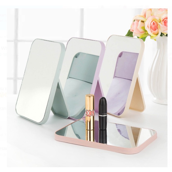 DREAMLAND STANDING MIRROR FOLDING MAKEUP MIRROR TRAVELING STANDING MIRROR