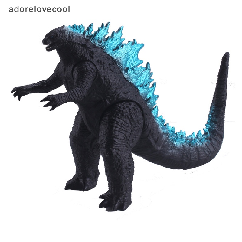Adth  ของเล่นโมเดลไดโนเสาร์ ก๊อตซิลล่า คิงออฟมอนสเตอร์ แบบยางนิ่ม ข้อต่อขยับได้