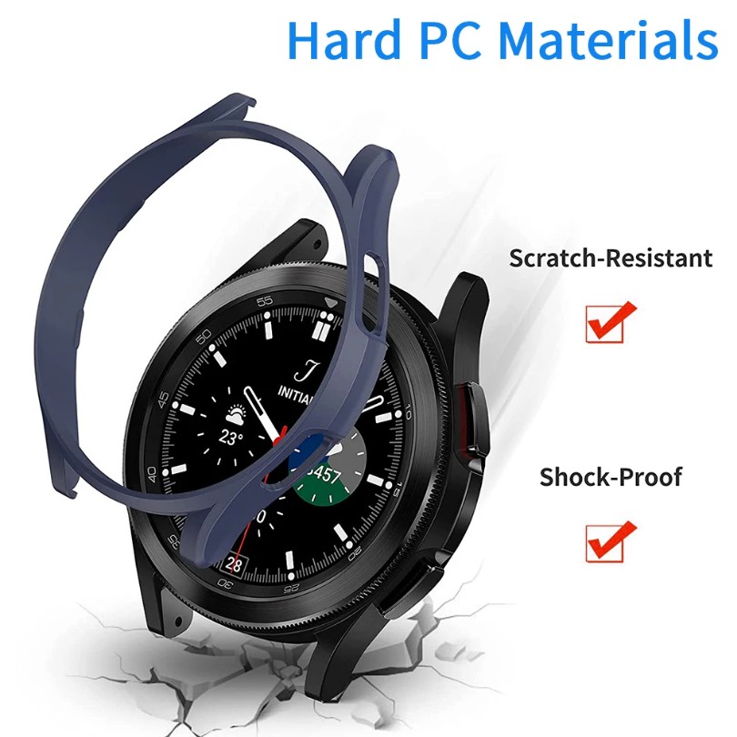 เคสนาฬิกาข้อมือ เนื้อแมตต์ ฉลุลาย สําหรับ Samsung Galaxy Watch 6 5 Pro 40 มม. 44 มม. 45 มม. 6 - รูปที่ 2