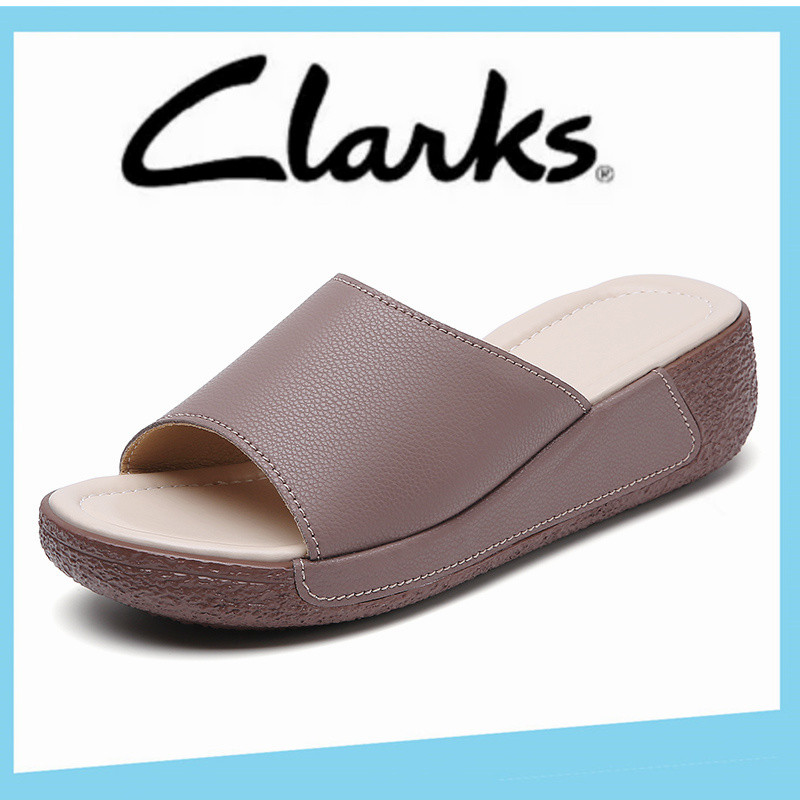 Clarks รองเท้าผู้หญิง Clarks ผู้หญิง Clarks รองเท้าแตะ รองเท้าผู้หญิง รองเท้าส้นแบน รองเท้าแตะ Clark