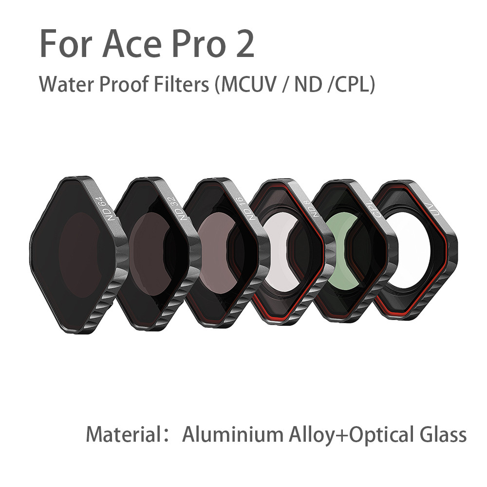 สําหรับ Insta360 Ace Pro 2 เลนส์กรองกันน้ําสําหรับ Insta360 Ace Pro 2 ND Dimming สําหรับ Insta360 Ac