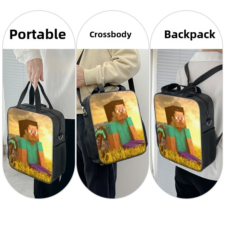 Tote Bag กระเป๋าใส่หนังสือพกพา กระเป๋ากวดวิชา กระเป๋าแฟ้ม - รูปที่ 5