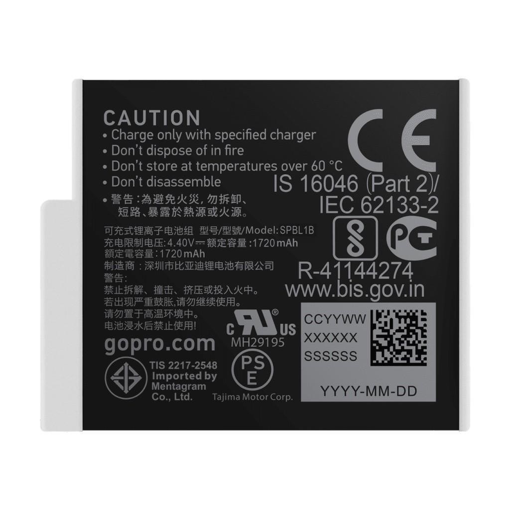 GoPro HERO12/11/9 Enduro แบตเตอรี่ลิเธียมใหม่กีฬากล้องความจุแบตเตอรี่อุณหภูมิต่ำ 1720mAh