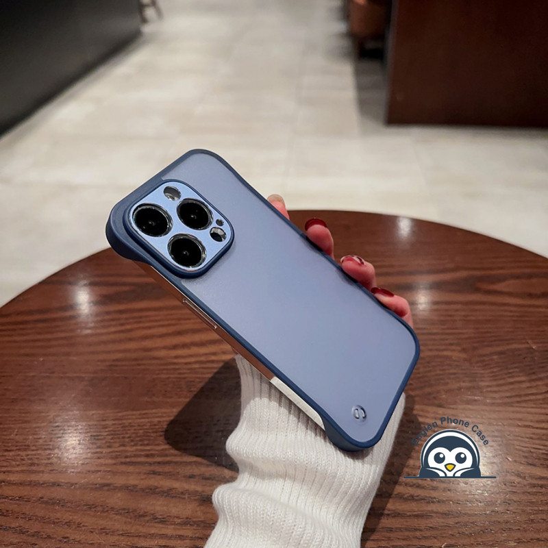 ใหม่ 2 in1 Frameless สําหรับ Vivo X200 Pro Mini X100S Ultra X100 X80 X70 X50 X30 Pro X90 X60 Pro Plu