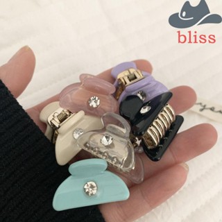 Bliss กิ๊บติดผม ทรงเรขาคณิต ประดับพลอยเทียม ขนาดเล็ก สไตล์ฝรั่งเศส เรโทร สําหรับผู้หญิง