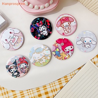 Hanprospree&gt; เข็มกลัดเคลือบ ลายการ์ตูนอนิเมะ Sanrio My Melody Cinnamon เครื่องประดับ สําหรับเพื่อน