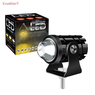 [EruditerT] ไฟหน้าสปอตไลท์ LED 12W 3000lm 6500k สําหรับรถจักรยานยนต์ [ใหม่]