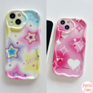 เคสโทรศัพท์มือถือนิ่ม ขอบโค้ง ลายหัวใจ และดาว แวววาว สําหรับ Infinix Note Hot 30 20 12i 12 8 Smart 7 6 5 Plus Pro 11 10 9 Play