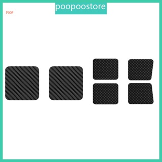 Poop สติกเกอร์คาร์บอนไฟเบอร์ ป้องกันรอยขีดข่วน สําหรับ Steam Deck Touch-Front Back Protector Set