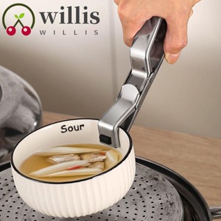 Willis ที่คีบพิซซ่า กระทะ สเตนเลส อเนกประสงค์ คีม สําหรับเตาอบ จัดระเบียบงานหนัก