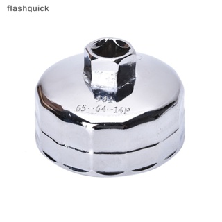 Flashquick 14 ฟลุต ไส้กรองน้ํามัน ตลับหมึก ประแจ เครื่องมือถอดซ็อกเก็ต สําหรับรถยนต์อัตโนมัติ #901 ดี