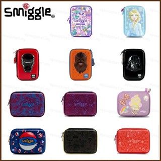 SMIGGLE กระเป๋าดินสอ ลายการ์ตูนยูนิคอร์นน่ารัก จุของได้เยอะ แบบเรียบง่าย สําหรับใส่เครื่องเขียนนักเรียน