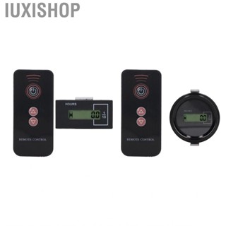 Iuxishop Excavator Timer Data Storage 0.01H Accuracy Hour Meter  0‑99999.9H Gasoline Induction Timing 12V‑36V for