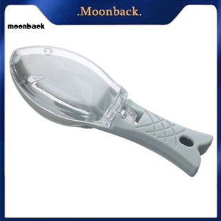 &lt;moonback&gt; เครื่องชั่งเกล็ดปลา พร้อมฝาปิด ใช้งานง่าย สําหรับบ้าน ห้องครัว