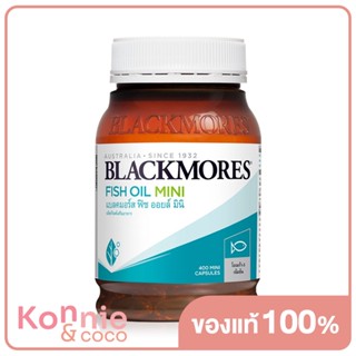 Blackmores Fish Oil Mini 400 Capsules.