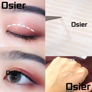 Osier1 สติกเกอร์ติดตาสองชั้น มีกาวในตัว สําหรับแต่งหน้า