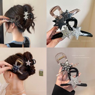 กิ๊บติดผม ลายฉลามดาว สวยหรู แฟชั่นเกาหลี สําหรับผู้หญิง