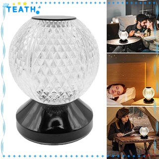 Teath โคมไฟกลางคืน LED อะคริลิค ควบคุมสัมผัส ของขวัญ