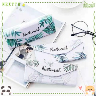 Nextth กล่องเก็บแว่นตากันแดด ทรงสามเหลี่ยม สีสันสดใส เรียบง่าย