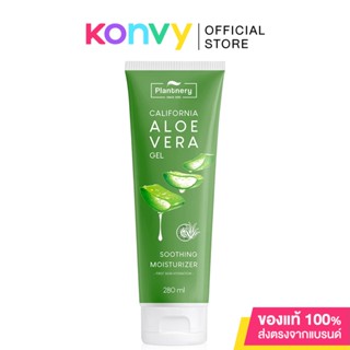 Plantnery Aloe Vera Soothing Gel 280ml แพลนท์เนอรี่ เจลบำรุงผิวหน้าและผิวกาย จากว่านหางจระเข้ เจลสารพัดประโยชน์.