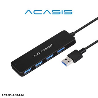 Acasis AB3 usb 3 mini  hub 4 port สายยาว 60 เซนติเมตร