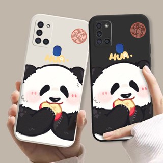 เคส Samsung A13 A13 LITE A23 A32 A33 A52 A52S A53 A72 A73 A20 A30 M10S A20S A21S A22 A22S A81 A50 A50S A30S A7 A750 A51 A71 A31 กรณีโทรศัพท์การ์ตูนแพนด้าน่ารัก C_A9