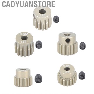 Caoyuanstore Shaft Pinion Gears  Wear Resistant Gear for 1/8 1/10 RC Climbing Car