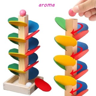 Aroma Montessori ของเล่นเพื่อการศึกษา เสาเสากอง การเรียนรู้ การรับรู้ ซ้อนกัน ของเล่น เกมสําหรับแม่และเด็ก ของขวัญ ของเล่นเพื่อการศึกษา สําหรับเด็ก ชุดของเล่นติดตามการหมุน