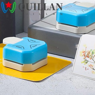 Quillan 3 In 1 อุปกรณ์เจาะรูกระดาษ DIY สําหรับตกแต่งสมุดภาพ