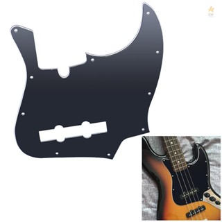 TAGIMA JB Bass Pickguard Pick Guards Scratch Plate for Standard Jazz Bass - Protect Your Bass with this 10 Holes Pick Guard