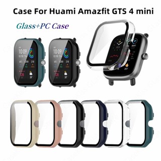 เคสกระจกนิรภัย กันรอยหน้าจอ สําหรับ Huami GTS 4 mini PC Huami Amazfit Bip 5 3 3pro BipU Pro