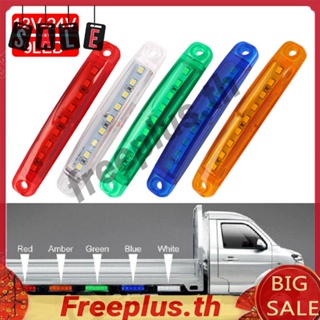 ไฟเลี้ยว Led 9 ดวง สําหรับติดด้านข้างรถบรรทุก 2 ชิ้น [freeplus.th]