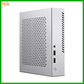 อลูมิเนียม Mini-ITX สําหรับเคสโฮมเธียเตอร์ สําหรับ Case HTPC Monitoring server host Cha