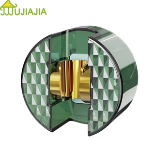 Jujiajia ตัวยึดหัวฉีดฝักบัวอาบน้ํา แบบติดผนัง ปรับได้ ไม่ต้องเจาะ สําหรับห้องน้ํา