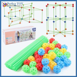 Pst เต็นท์ปราสาท ลูกปัด แฮนด์เมด Diy ของเล่นสําหรับเด็ก