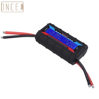 【ONCEMOREAGAIN】LCD Volt Amp Meter Analyzer for RC Battery and Solar Power Exceptional Precision