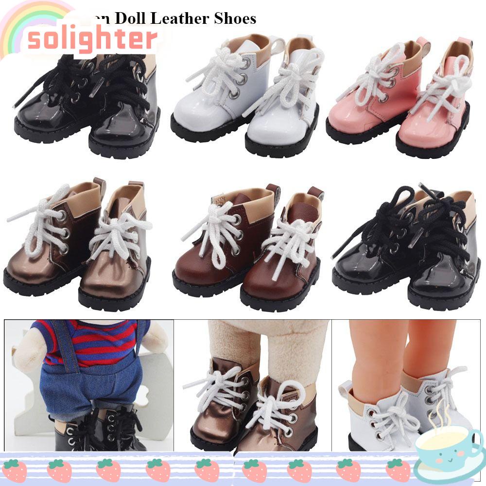 Solighter รองเท้าบูทมาร์ติน 20 ซม. แฟชั่น สําหรับตุ๊กตา EXO