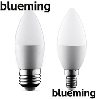 Blueming2 หลอดไฟ Led E14 E27 3W 5W 6500k ประหยัดพลังงาน สีขาว สําหรับตกแต่งบ้าน