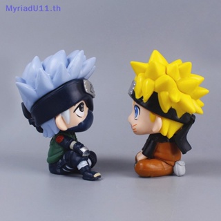 Myriadu โมเดลฟิกเกอร์ PVC อนิเมะนารูโตะ Uzumaki Naruto Kakashi Uchiha สูง 10 ซม. ของขวัญ