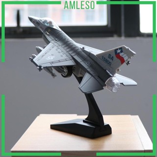 [Amleso] โมเดลเครื่องบินอัลลอย 1/100 สําหรับตกแต่งบ้าน