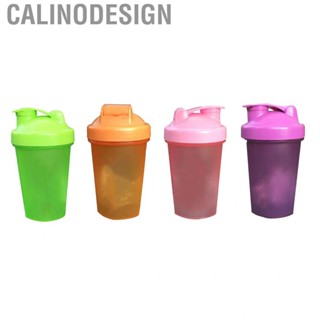 Calinodesign Protein  Shaker Cup PP Bottle with Stainless Steel Ball for Mixing 500ml