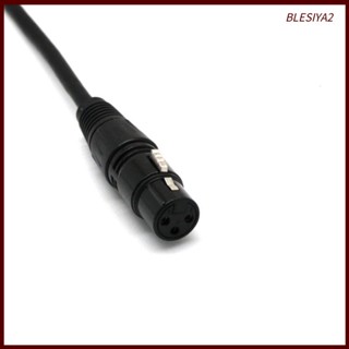 [Blesiya2] สายเคเบิลอะแดปเตอร์เชื่อมต่อ 5-Pin Male to 3 Female XLR Turnaround DMX DIY